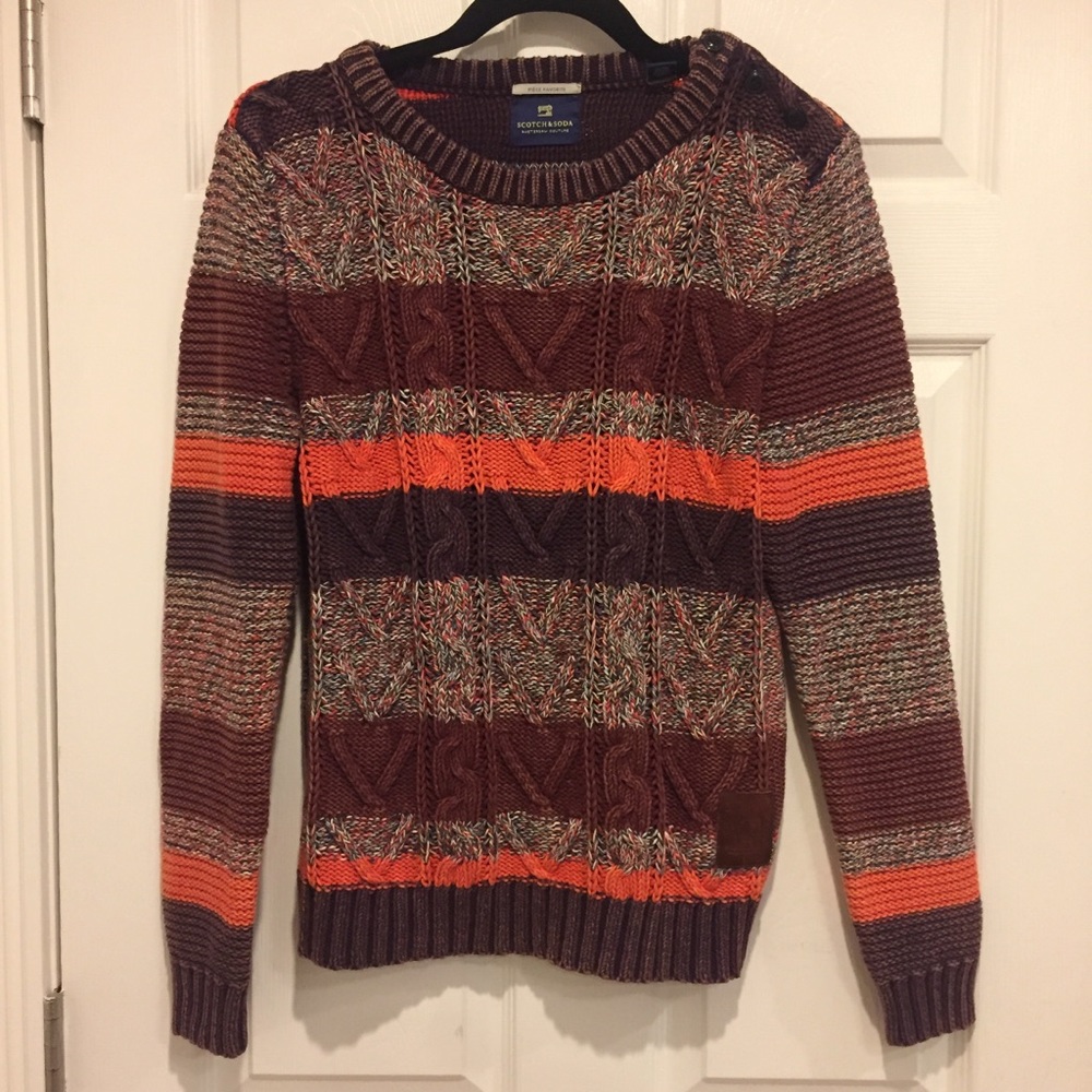 Scotch & Soda Striped Sweater